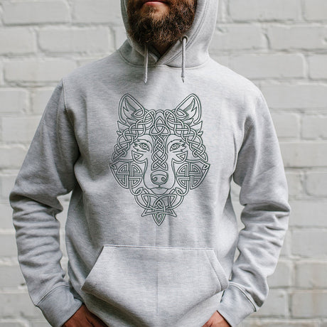 Simple Celtic Knotwork Wolf (Quilting)