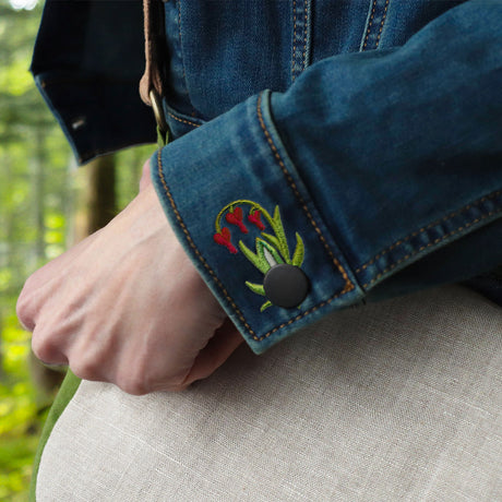 Blooming Garden Buttonhole - Bleeding Heart