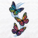 Prismatic Butterflies Trio