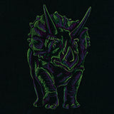Emerging Triceratops