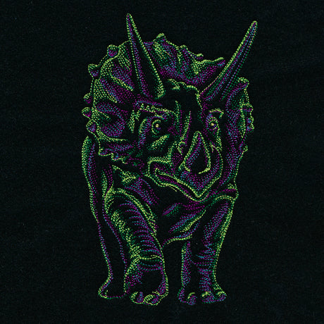 Emerging Triceratops