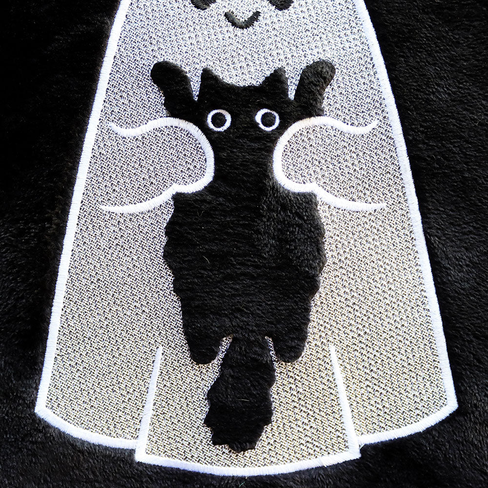 Friendly Ghost and Kitty (Embossed)