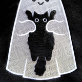Friendly Ghost and Kitty (Embossed)