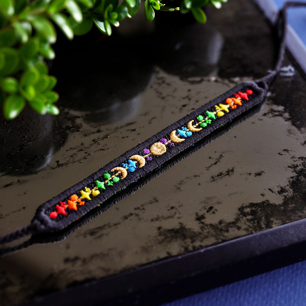 Celestial Rainbow Bracelet (Lace)