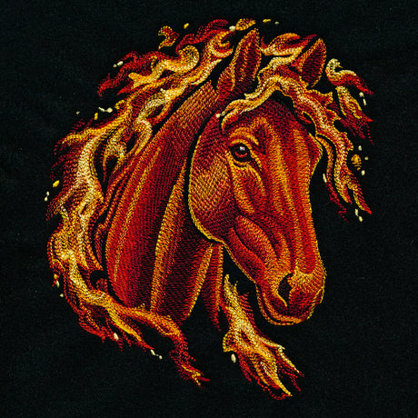 Fierce Through the Fire Horse