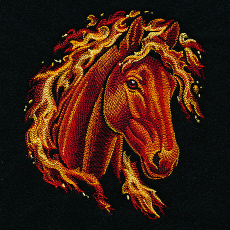 Fierce Through the Fire Horse