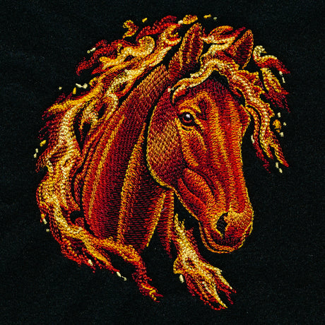 Fierce Through the Fire Horse