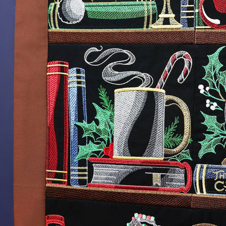 Build a Christmas Bookshelf Scene - Hot Cocoa