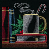 Build a Christmas Bookshelf Scene - Hot Cocoa