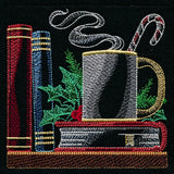 Build a Christmas Bookshelf Scene - Hot Cocoa