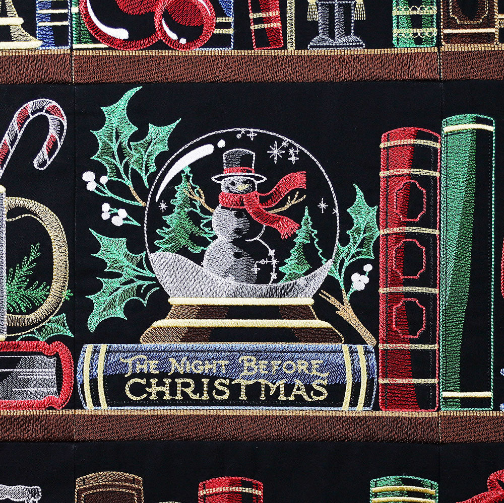 Build a Christmas Bookshelf Scene - Snow Globe