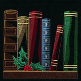 Build a Christmas Bookshelf Scene - Books
