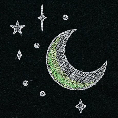 Enchanted Garden II - Moon and Stars