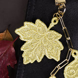 Gilded Fall Charms - Maple Leaf (Freestanding)