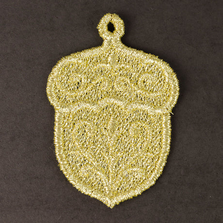 Gilded Fall Charms - Acorn (Freestanding)