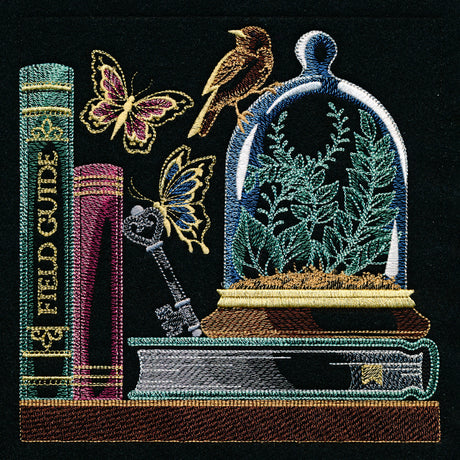 Build a Bookshelf Scene - Nature's Treasures