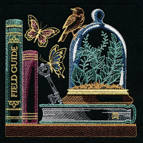 Build a Bookshelf Scene - Nature's Treasures