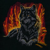 Autumn Glow Wolf