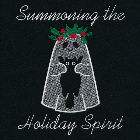 Holiday Spirit and Kitty (Embossed)