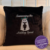Holiday Spirit and Kitty (Embossed)