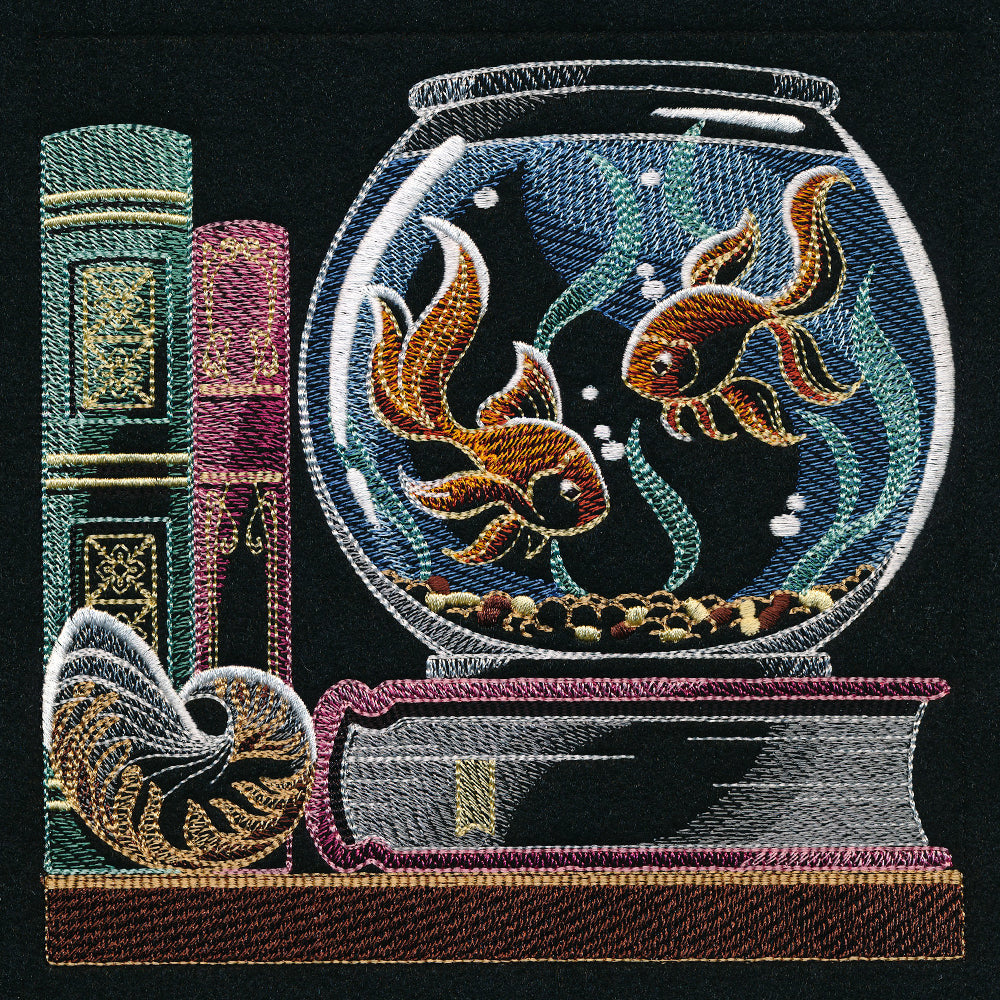 Build a Bookshelf Scene - Fishbowl