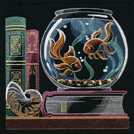 Build a Bookshelf Scene - Fishbowl
