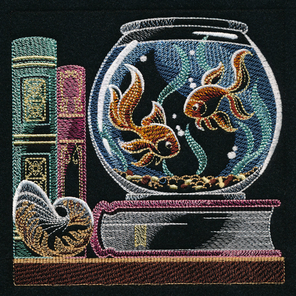 Build a Bookshelf Scene - Fishbowl