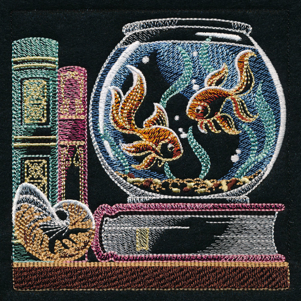 Build a Bookshelf Scene - Fishbowl