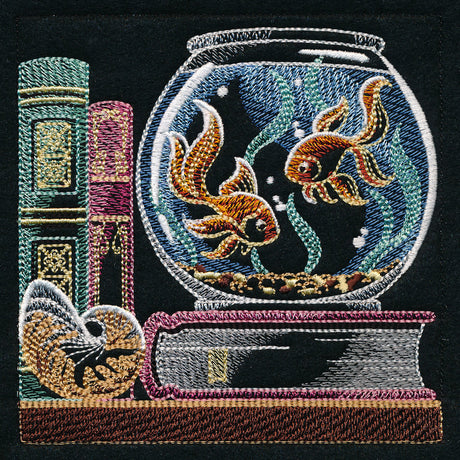 Build a Bookshelf Scene - Fishbowl