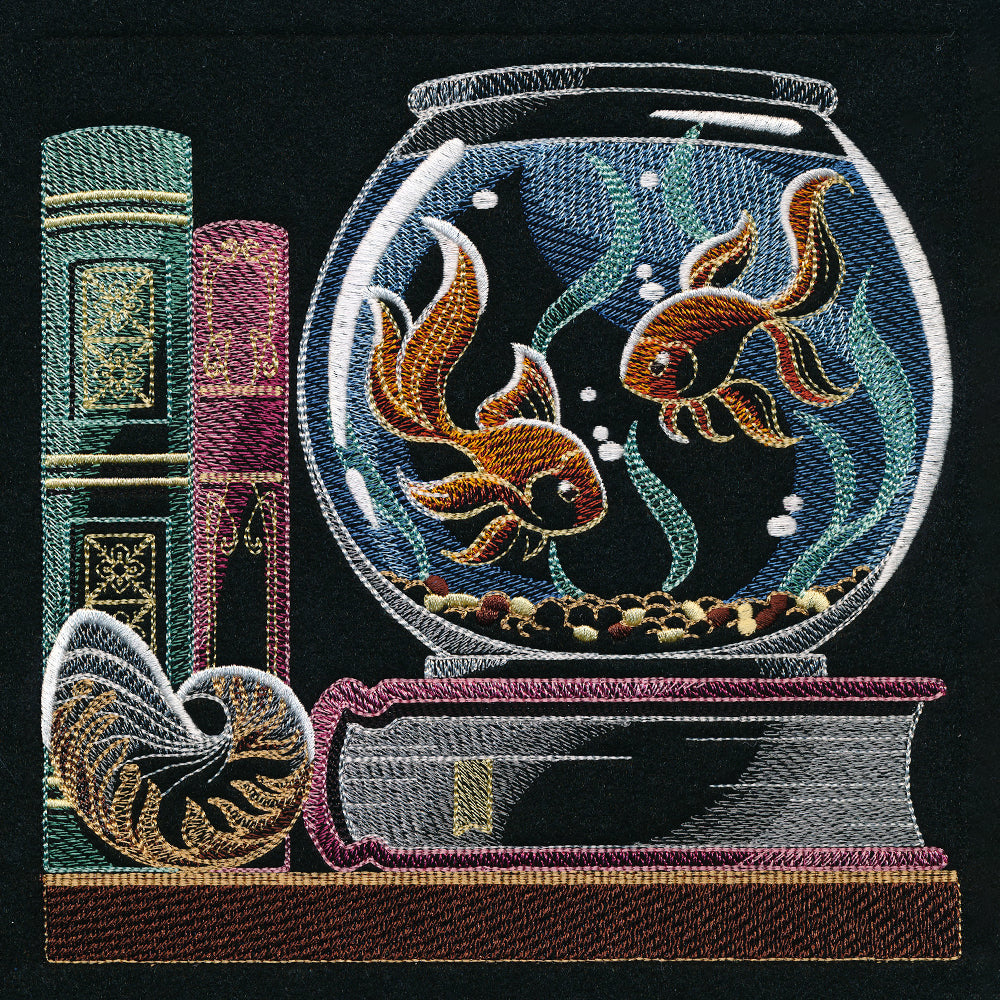 Build a Bookshelf Scene - Fishbowl