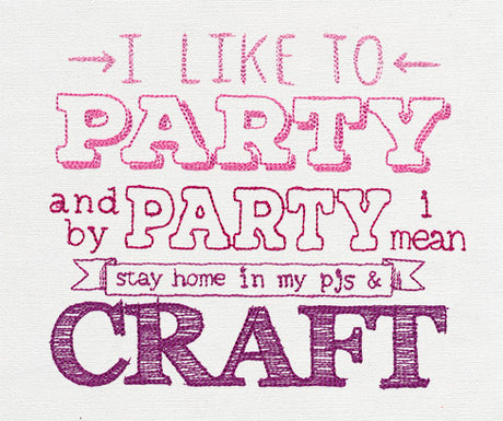 I Like to Party - Craft