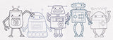 Creature Feature - Robot Border