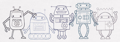 Creature Feature - Robot Border