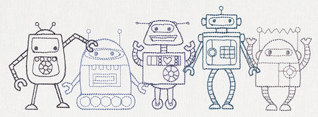 Creature Feature - Robot Border