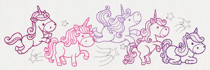 Creature Feature - Unicorn Border