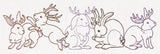 Creature Feature - Jackalope Border