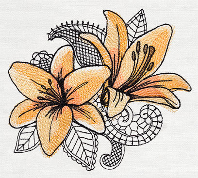 Petals and Lace - Lily