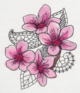 Petals and Lace - Cherry Blossom