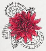 Petals and Lace - Dahlia