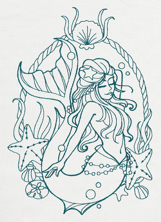 Mermaid Cameo