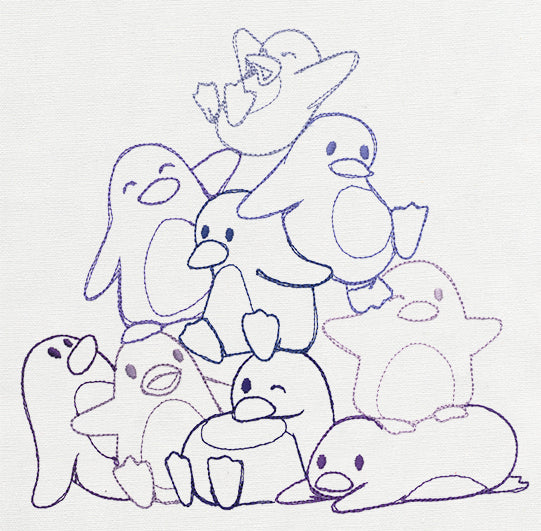 Pile o' Cute - Penguin Pile
