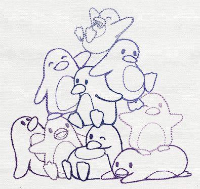 Pile o' Cute - Penguin Pile