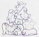 Pile o' Cute - Penguin Pile