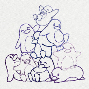Pile o' Cute - Penguin Pile