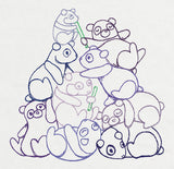 Pile o' Cute - Panda Pile
