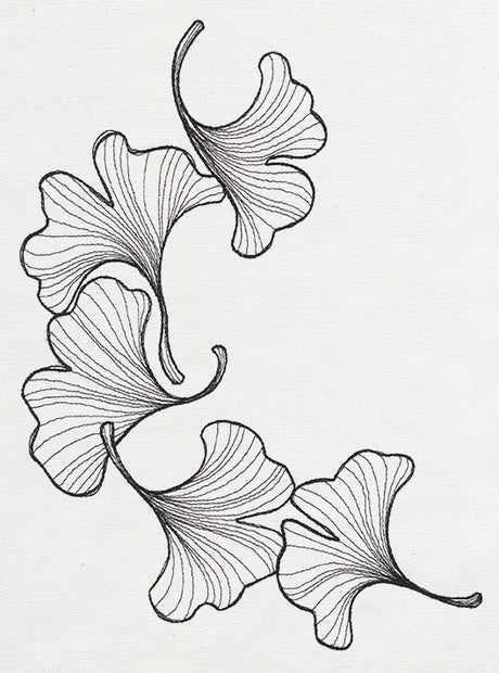 Engraved Ginkgo