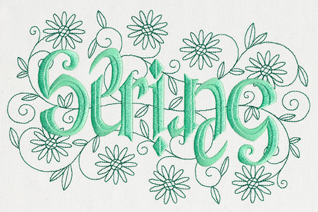Spring Ambigram
