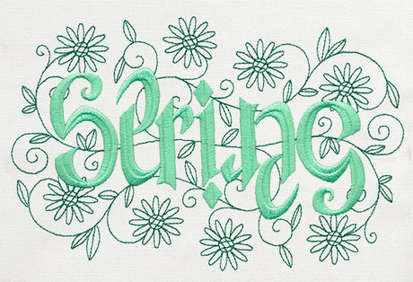 Spring Ambigram