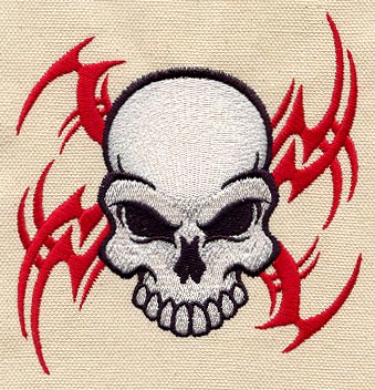 Tribal Skull