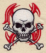 Tribal Skull and Crossbones